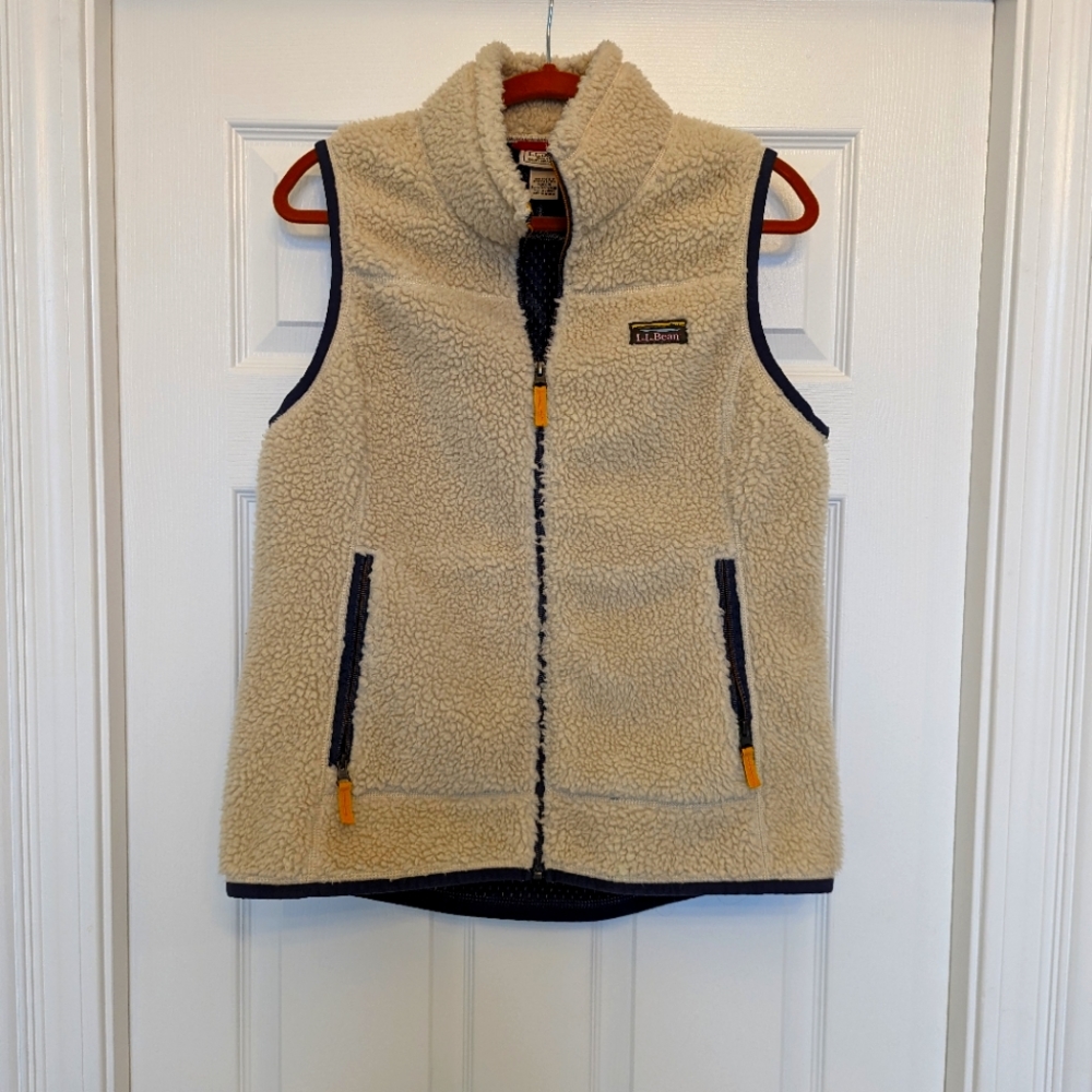 L.L. Bean Mountain Pile Fleece Vest (new, no tags)
